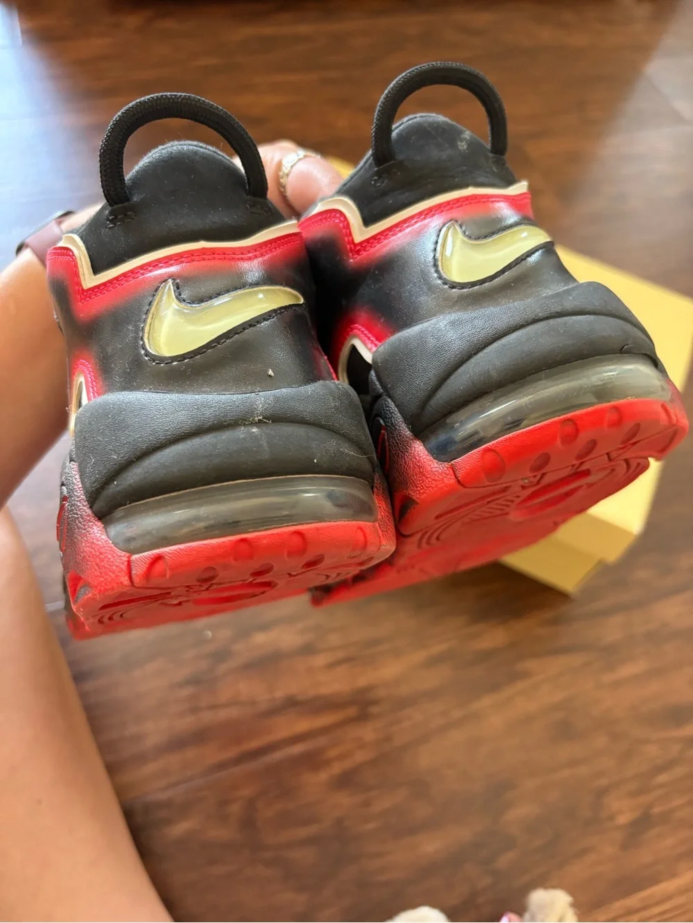 Nike Air More Uptempo 96’ Laser Crimson Sneakers
